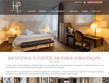 Tablet Screenshot of besanconhoteldeparis.com